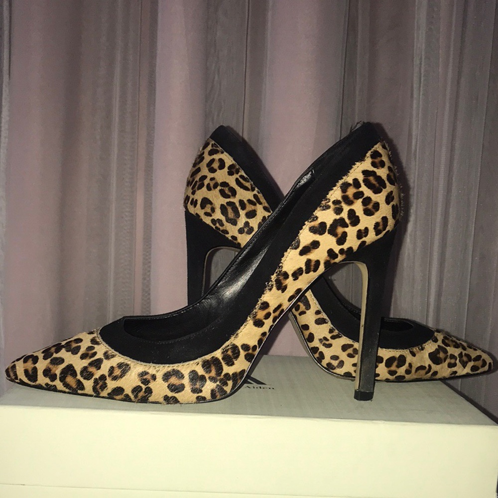 Ava & Aiden Leopard Stiletto Pumps